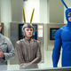 John Hodgman, Griffin Newman, and Peter Serafinowicz